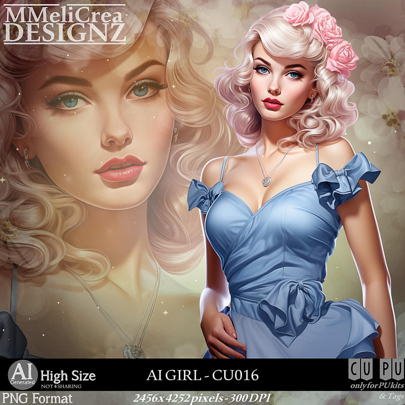 (image for) AI - GIRL CU016 (CU4PU/PNG)